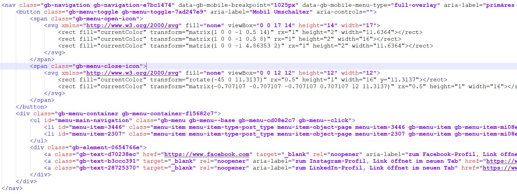 Holy Shit mehr Klassen, als Elemente auf der ganzen Seite existeiren