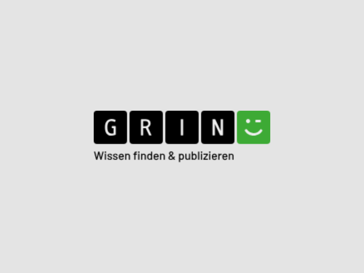 GRIN VerlagAls kritische Stimme im Kontext KI und Entwicklung in wissenschaftlichen Fachbüchern.