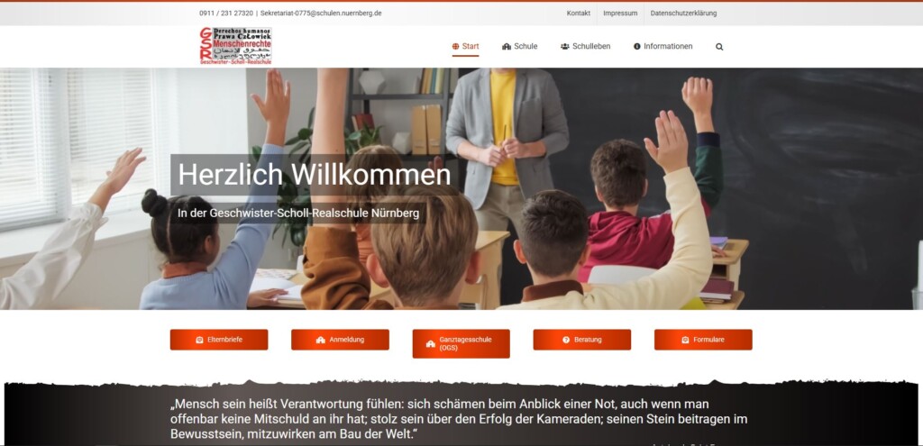 Geschwister-Scholl-Schule Nürnberg